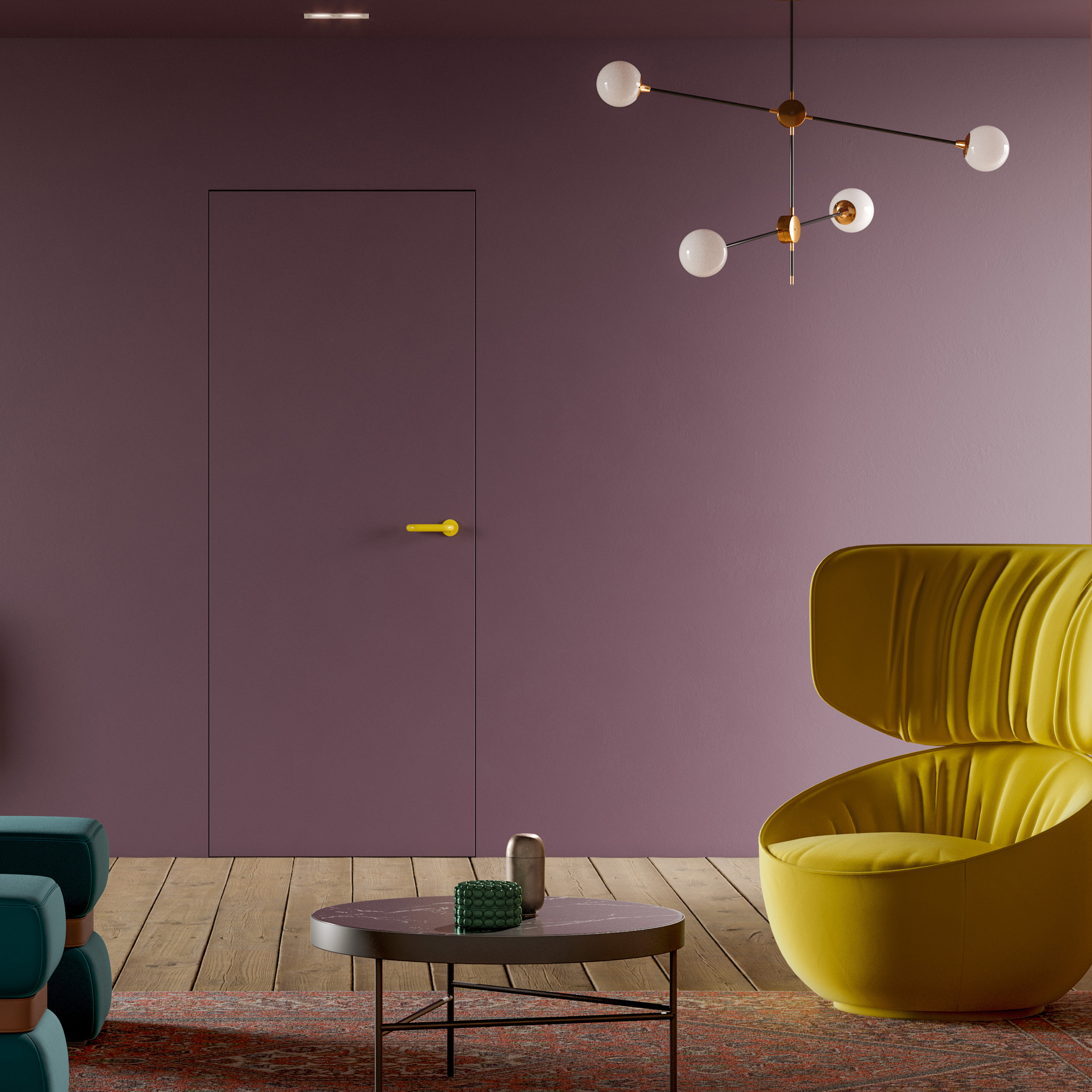 Tapetentüren maximale Reduktion - unsichtbare Zarge